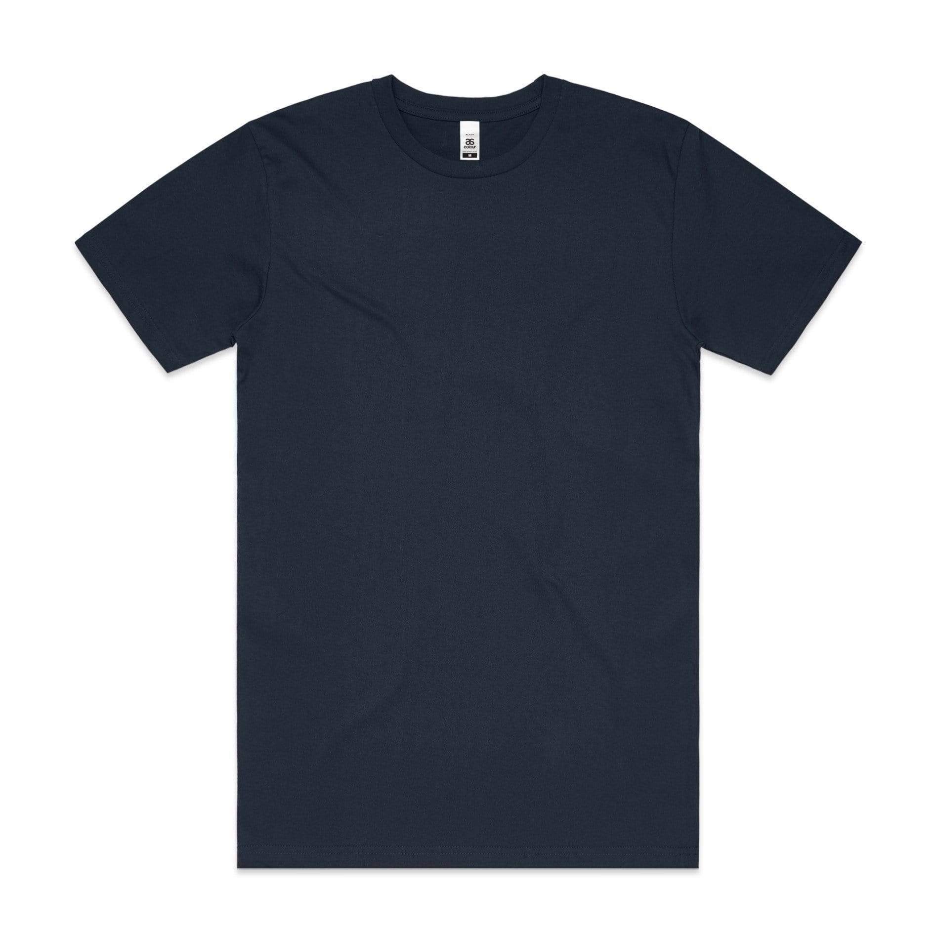 As Colour Men's block T shirt 5050 (No print no sale) - Flash Uniforms 